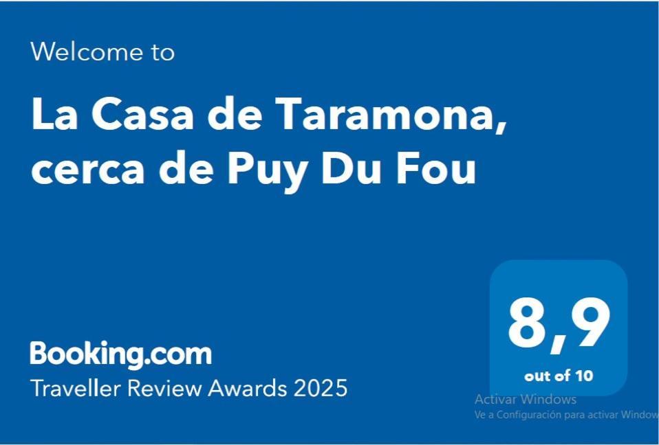Villa La Casa De Taramona, Cerca De Puy Du Fou Barcience Exterior foto